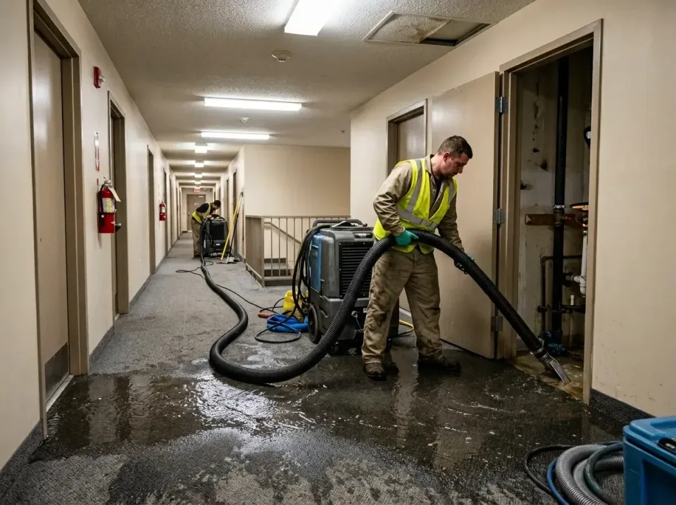 multi-unit-apartment-hallway-f-005 — frequently asked questions, Emergency Burst Pipe Water Extraction & Removal in Mapleton…